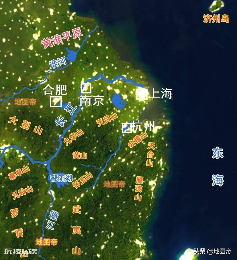 长江三角洲地理位置和范围(长三角地区包括哪几个城市)-图片5